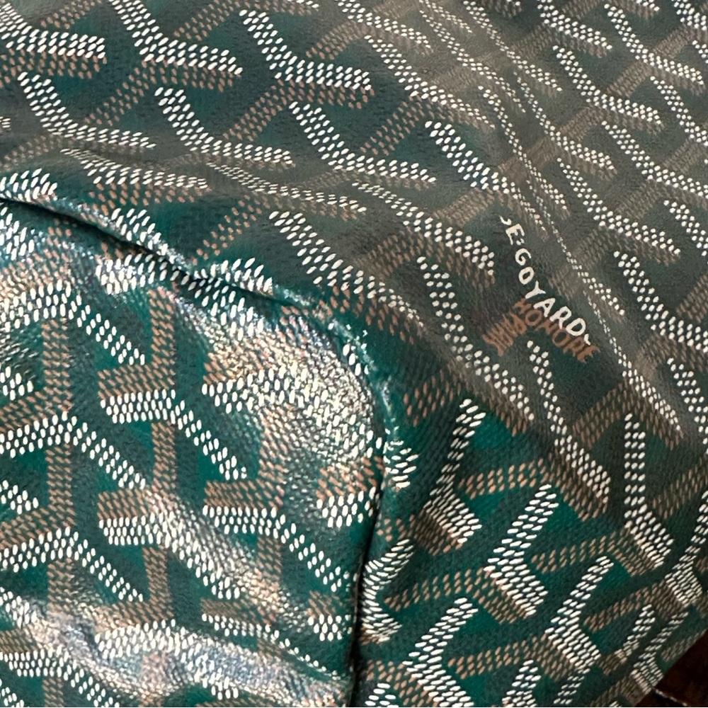 GOYARD Saint Louis PM Tote Bag Green - Picture 9 of 13